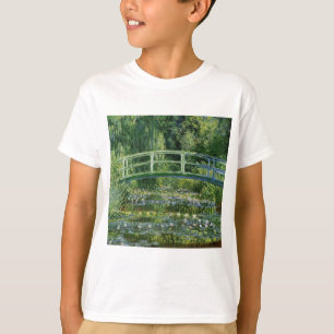 T-shirts Claude Monet Water Lily e Ponte Japonesa