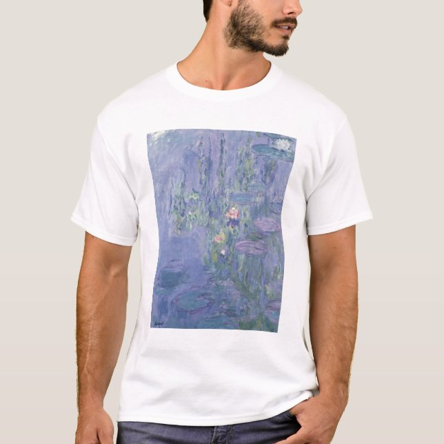 T-shirts Claude Monet | Waterlilies (Frente)