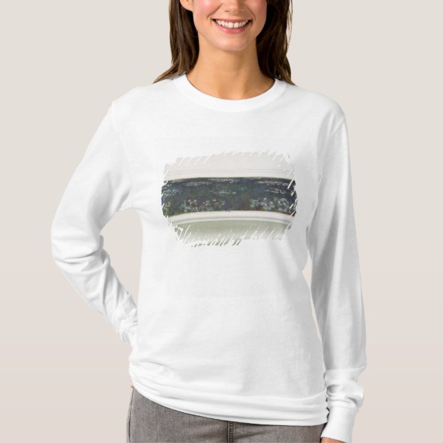 T-shirts Claude Monet | Waterlilies, 1915-26 (Frente)