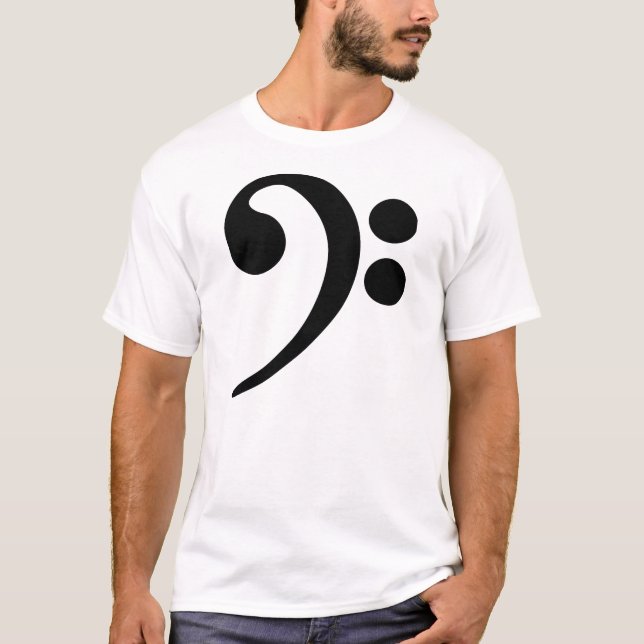 T-shirts Clave de Fá (Frente)