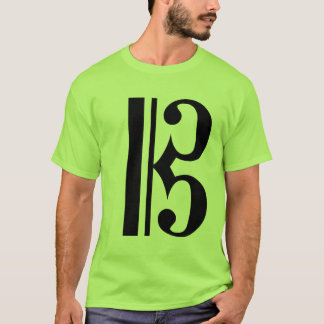 T-shirts Clef de C musical