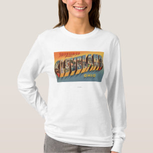 T-shirts Cleveland, Ohio - grandes cenas 2 da letra