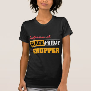 T-shirts Cliente preto profissional de sexta-feira
