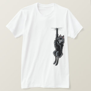 T-shirts Clingy Schipperke