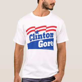 T-shirts Clinton-Al Gore de Bill