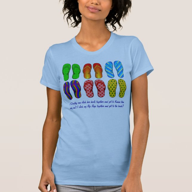 T-shirts Clique seus saltos junto (Frente)