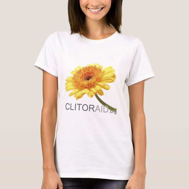 T-shirts Clitoraid.org (Frente)