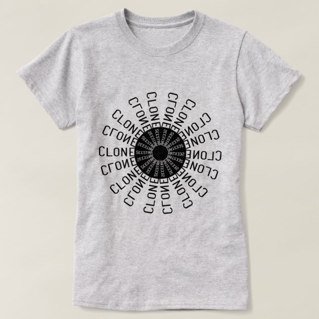 T-shirts Clone Seestra (Frente do Design)