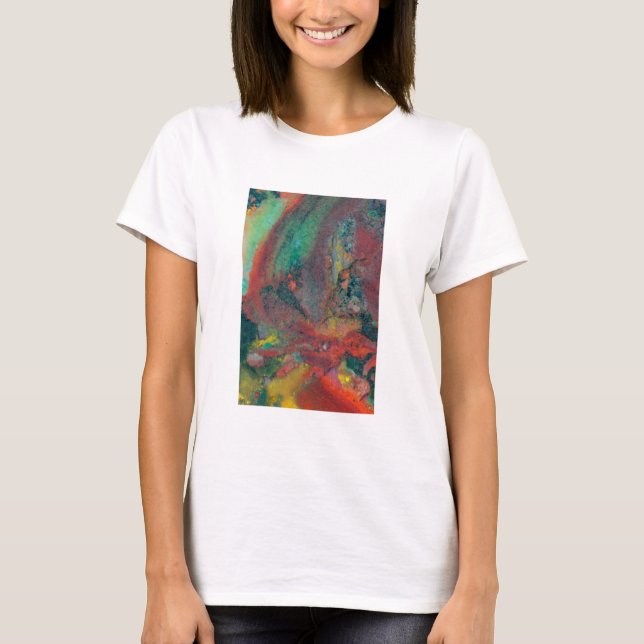 T-shirts Close de um Jasper de Natal (Frente)