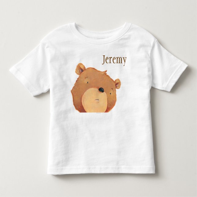 T-shirts Close up do urso de Brown grande (Frente)