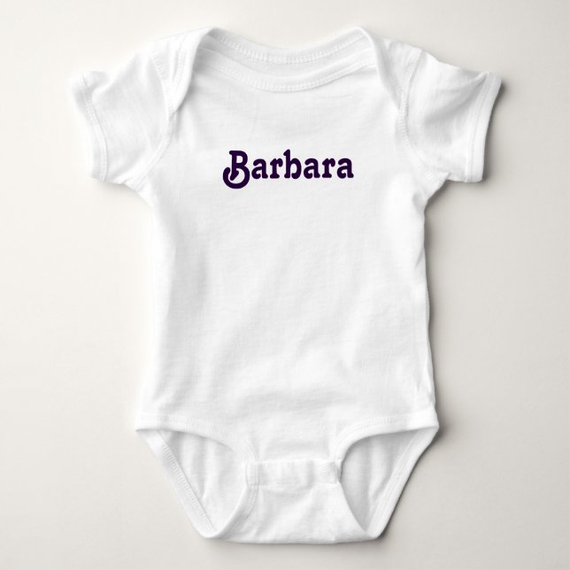 T-shirts Clothing Baby Barbara (Frente)