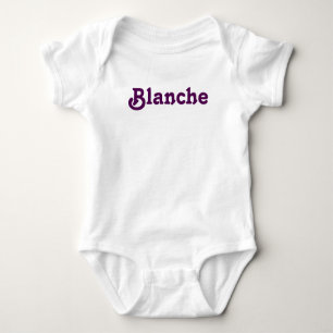 T-shirts Clothing Baby Blanche