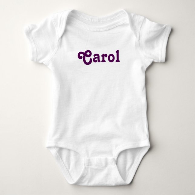 T-shirts Clothing Baby Carol (Frente)