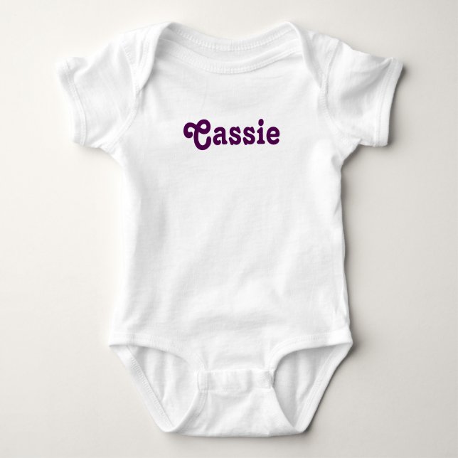 T-shirts Clothing Baby Cassie (Frente)