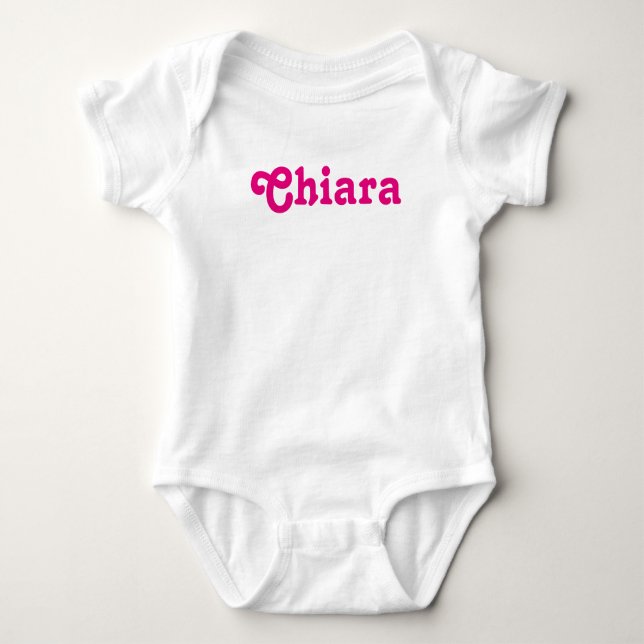 T-shirts Clothing Baby Chiara (Frente)