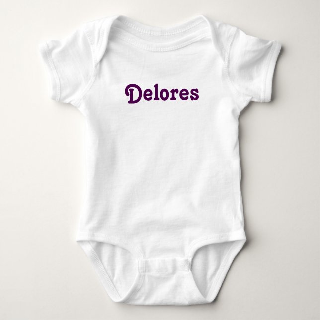 T-shirts Clothing Baby Delores (Frente)