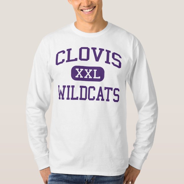 T-shirts Clovis - Wildcats - alto - Clovis New mexico (Frente)