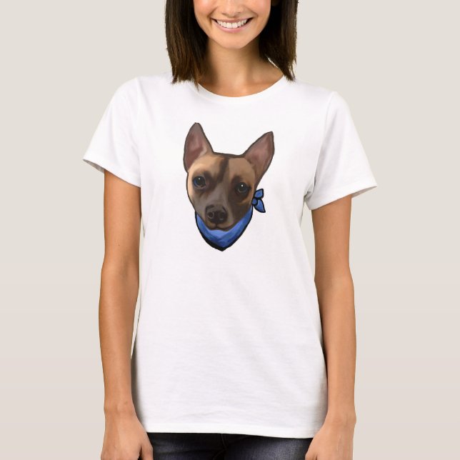 T-SHIRTS CLUBE DA CHIHUAHUA DO RUSSO (Frente)