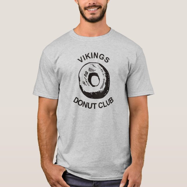 T-shirts Clube da rosquinha de Viquingues (Frente)