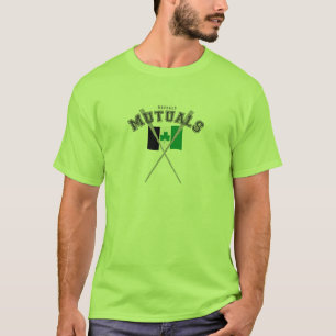 T-shirts Clube de enfileiramento mútuo, remos do búfalo N