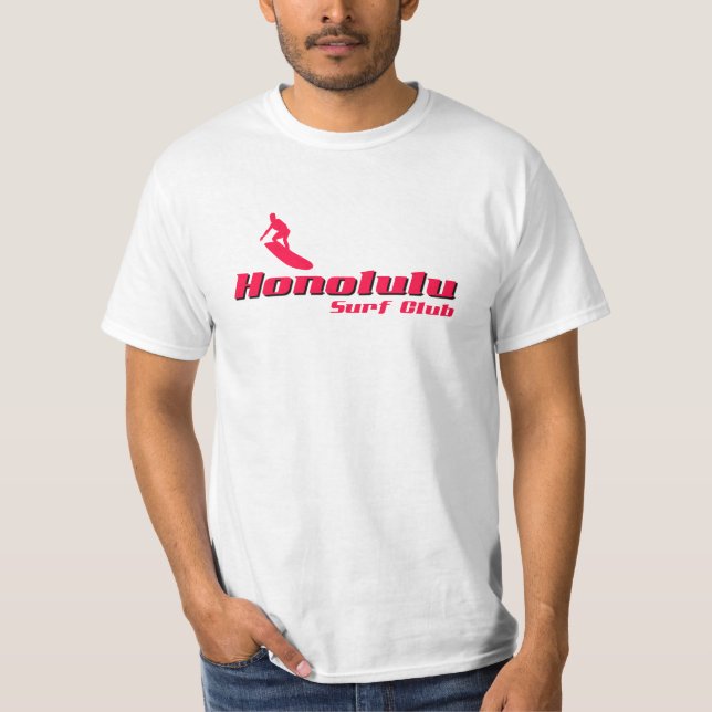 T-shirts Clube de Surfs Honolulu (Frente)