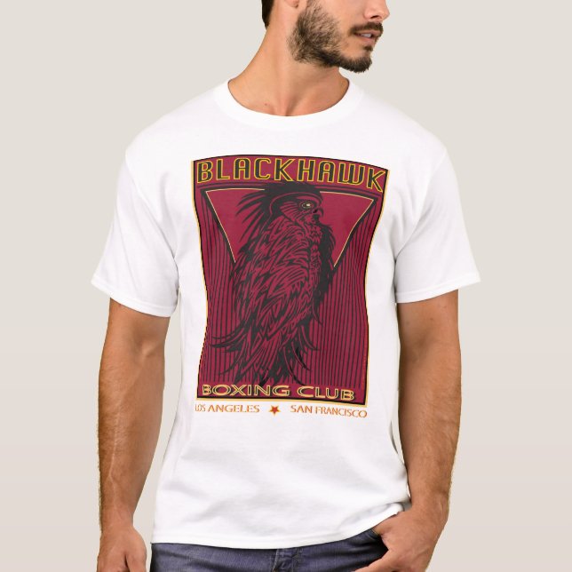T-SHIRTS CLUBE DO ENCAIXOTAMENTO DE BLACKHAWK (Frente)