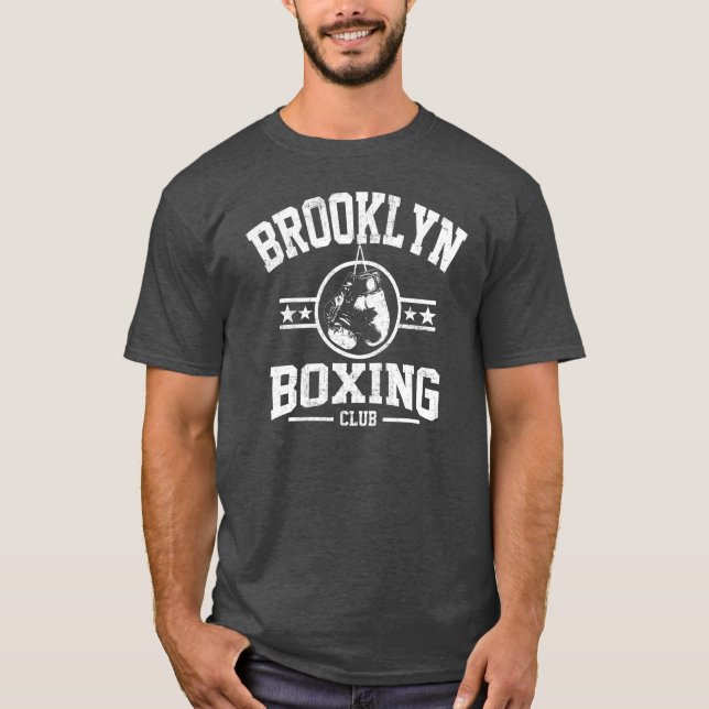 T-shirts Clube do encaixotamento de Brooklyn (Frente)