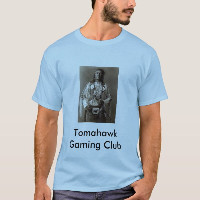 T-shirts Clube do jogo do Tomahawk (Frente)