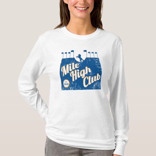 T-shirts Clube Mile High (Frente)