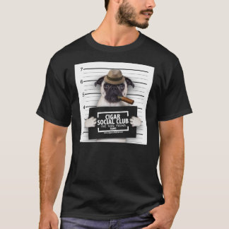 T-SHIRTS CLUBE SOCIAL DO CHARUTO (PRETO)