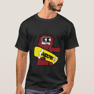 T-shirts Clyde com logotipo do skate de Nixpix