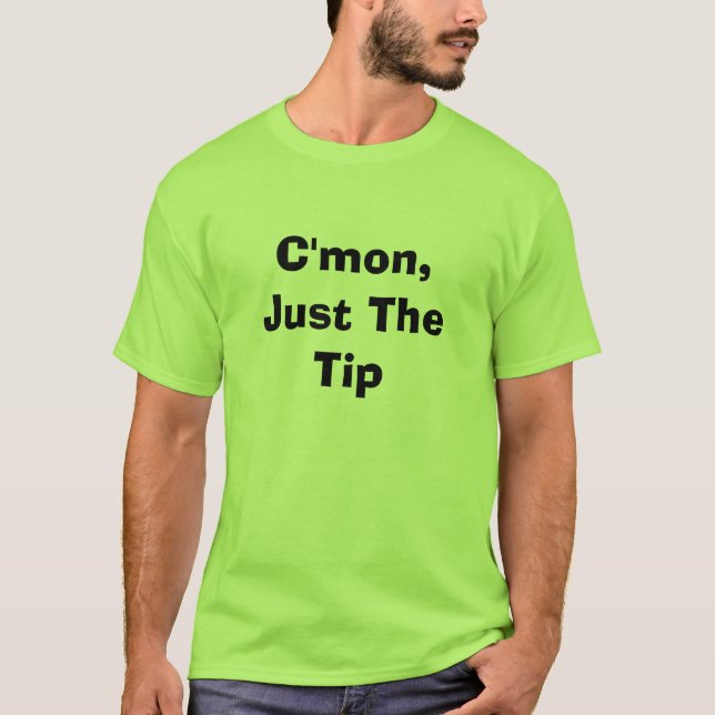 T-shirts C'mon, apenas a ponta (Frente)