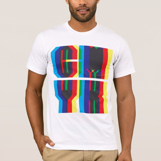 T-shirts CMYK tee (Frente)
