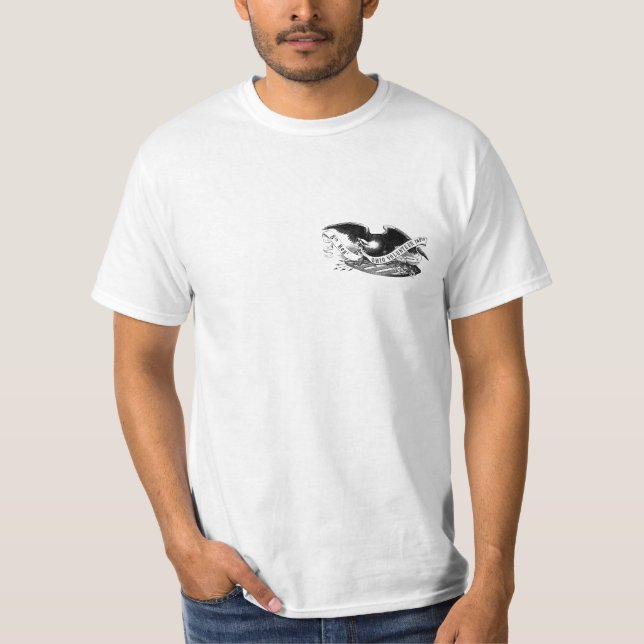 T-shirts Co B, 8a infantaria voluntária de Ohio (Frente)