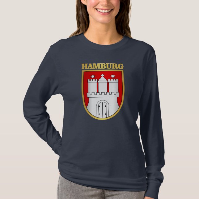 T-shirts COA de Hamburgo (Frente)