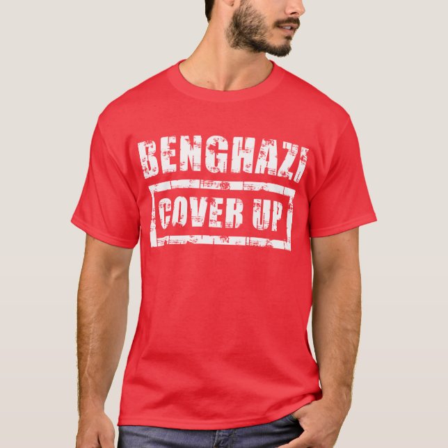 T-shirts Cobrir Benghazi para Cima (Frente)
