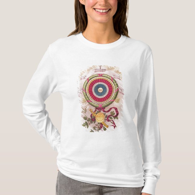 T-shirts Cockade, emblema de 1848 (Frente)