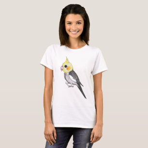 T-shirts Cockatiel muito bonito