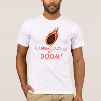T-shirts Cocos flamejantes