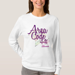 T-shirts Código de área 441