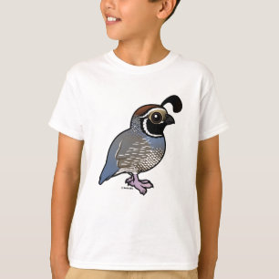 T-shirts Codorniz de Califórnia bonitos
