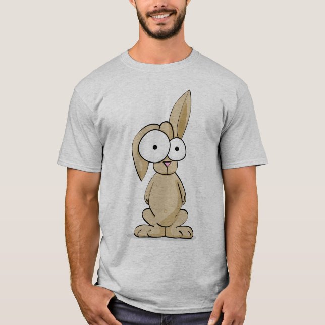 T-shirts Coelho Googly (Frente)