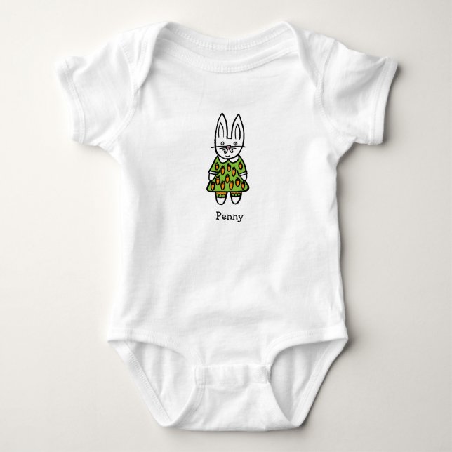 T-shirts Coelho Penny Personalizado (Frente)