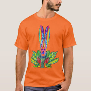 T-shirts Coelho psicadélico