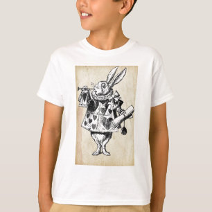 T-shirts Coelho Vintage em Corações