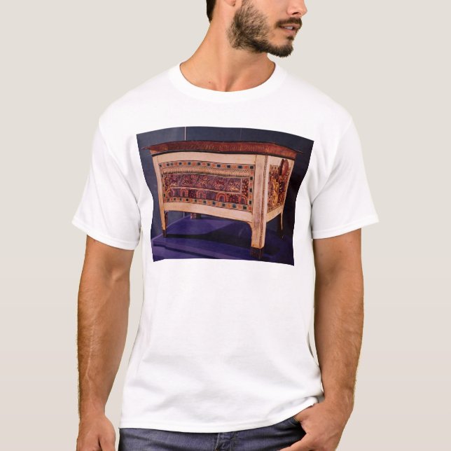 T-shirts Cofre do túmulo de Tutankhamun (Frente)