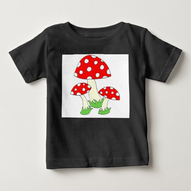 T-shirts Cogumelo bolinhas (Frente)