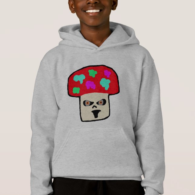 T-shirts cogumelo colorido (Frente)