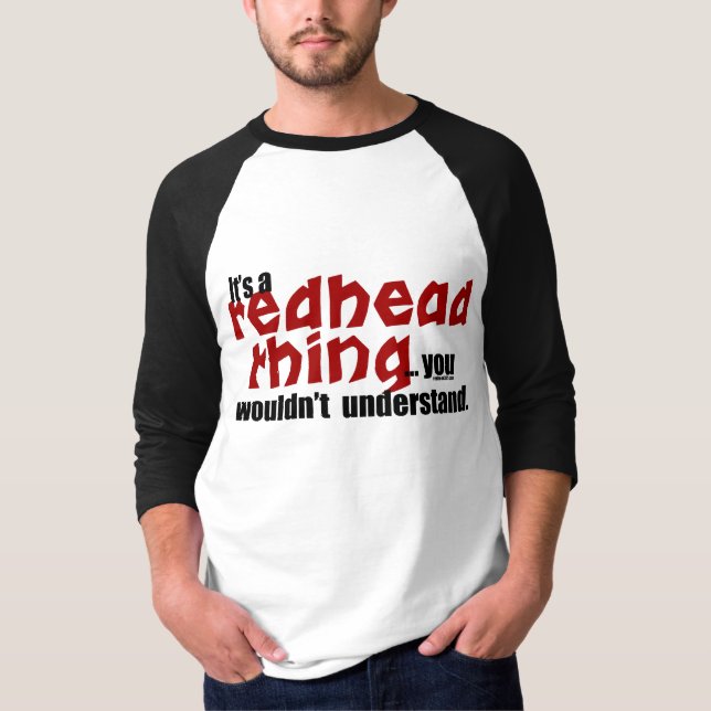 T-shirts Coisa do Redhead (Frente)