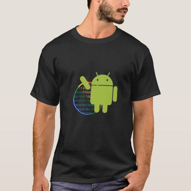 T-shirts Colaborador de Droid (Frente)